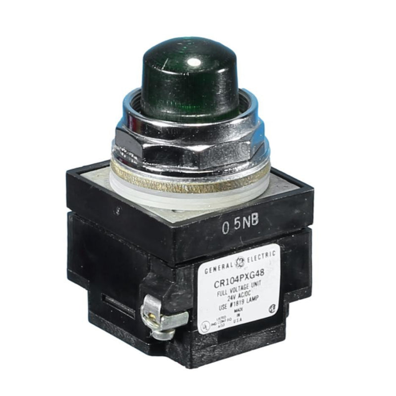 CR104PXG48 Pilot Status
Push Button Action