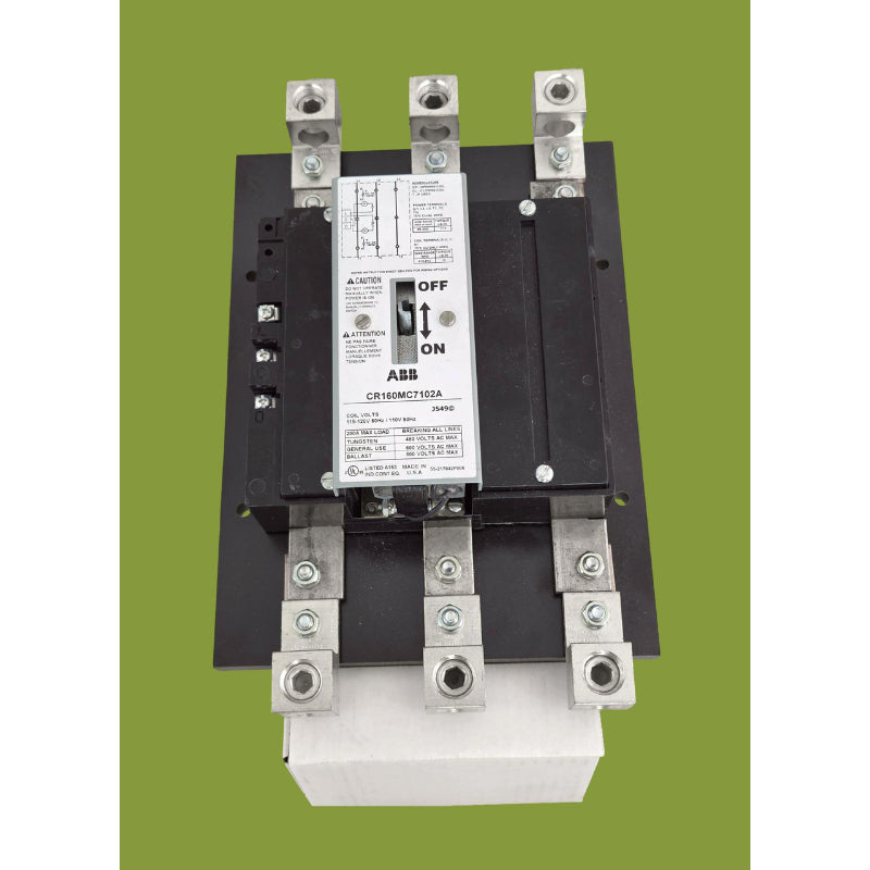 CR160MC7102A Mechanically Held Lighting Contactor, ABB