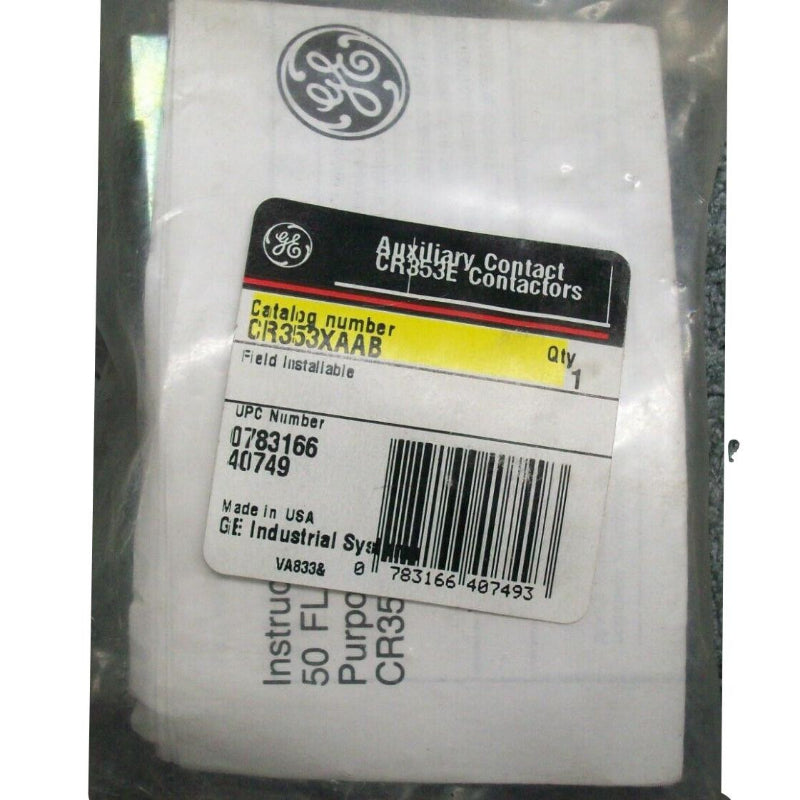 CR353XAAB
New Auxiliary Contact