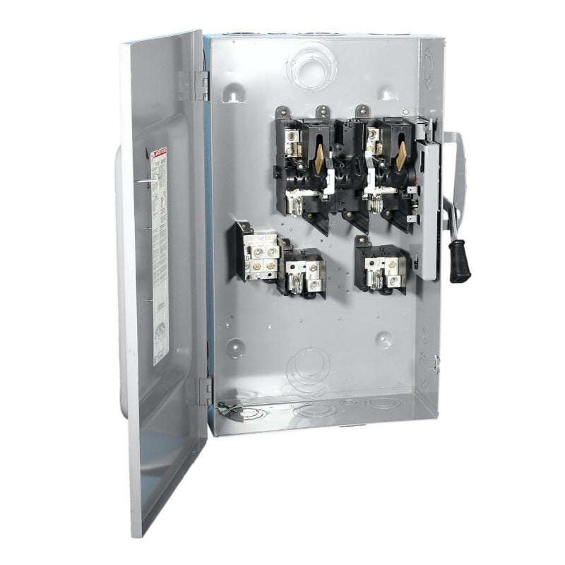 D224N 200A Single Phase Fusible Safety Switch w/Neutral, 240V