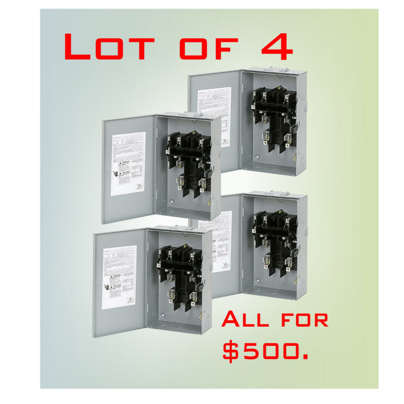 All Four DG222NRB for Total of $500.