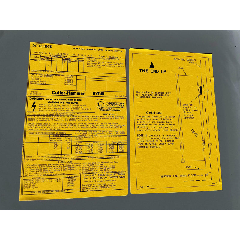 DG326NGK
Label