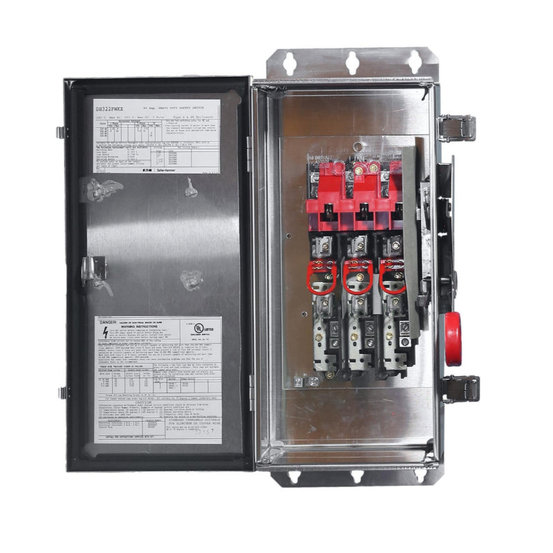 DH322FWKX
60 Amp Stainless Steel Safety Switch