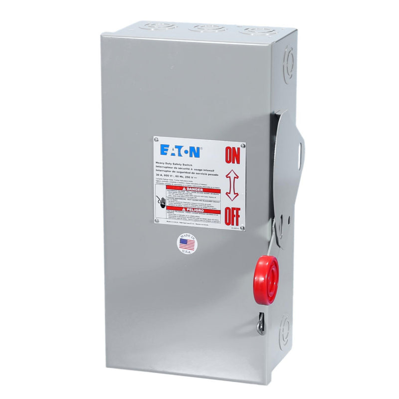 DH361URK 30A Non-Fusible 3 Wire Outdoor Safety Switch New