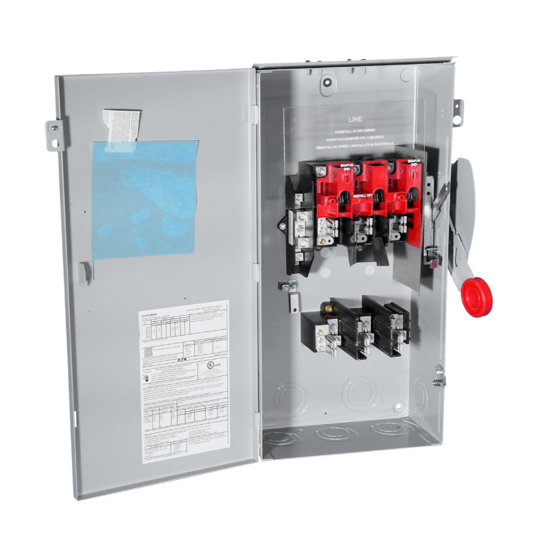 DH363NRK
Outdoor Fusible, 4 Wire, 100 Amp 600VAC