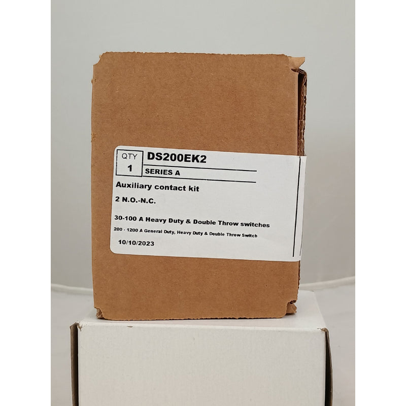 DS200EK2
New, Eaton safety switch auxiliary contact kit