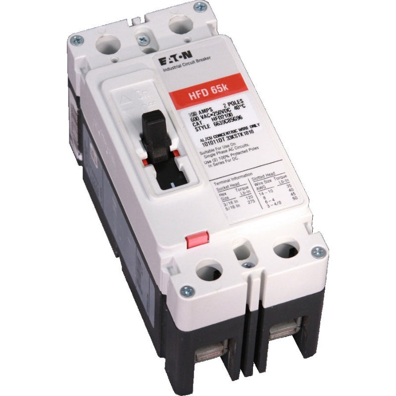 EDB2200 22kAIC
200 Amp, 240VAC, 2 Pole Unit