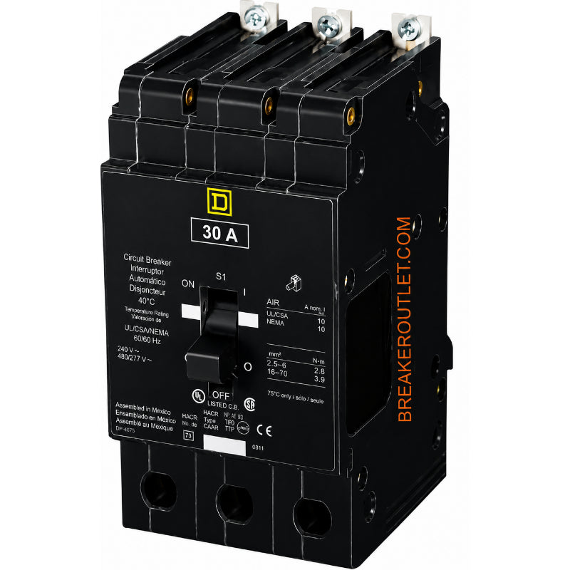 EDB34030 Square D Schneider Electric Bolt-on EDB Circuit Breaker