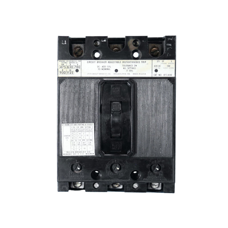 EF3A100 Type ETI
100A