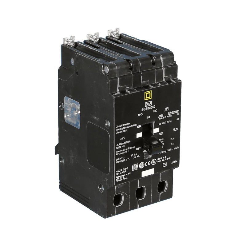EGB34025 25A Lighting Circuit Breaker 35K Rated, Square D