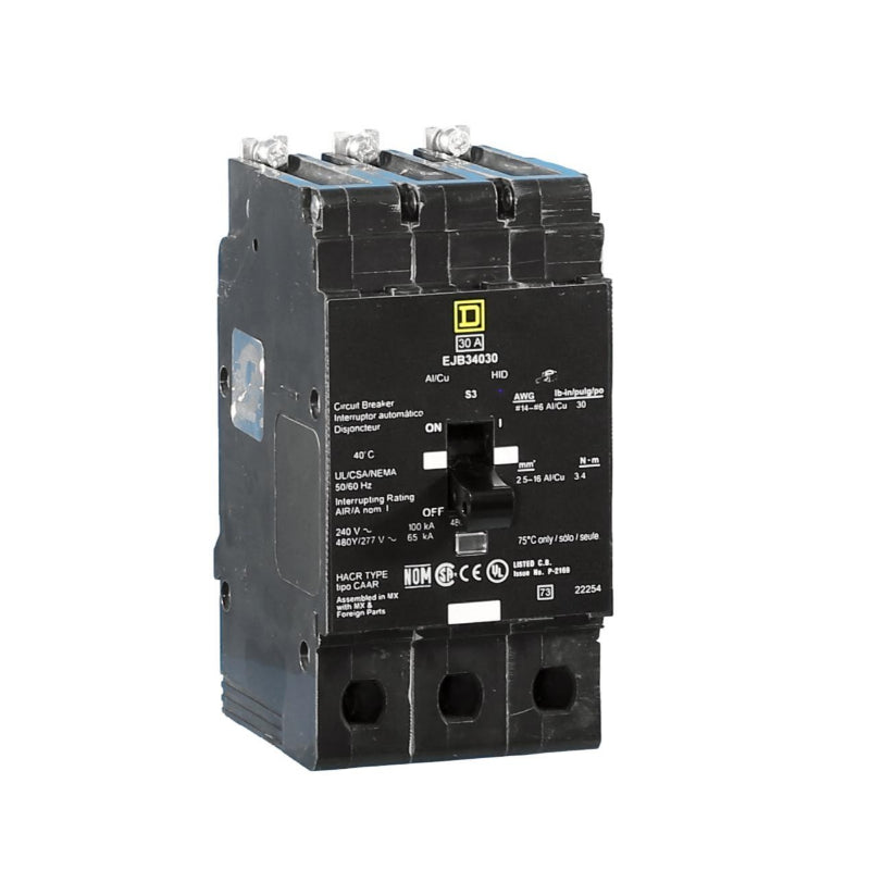EJB34100 Circuit Breaker 65K Rated, Square D