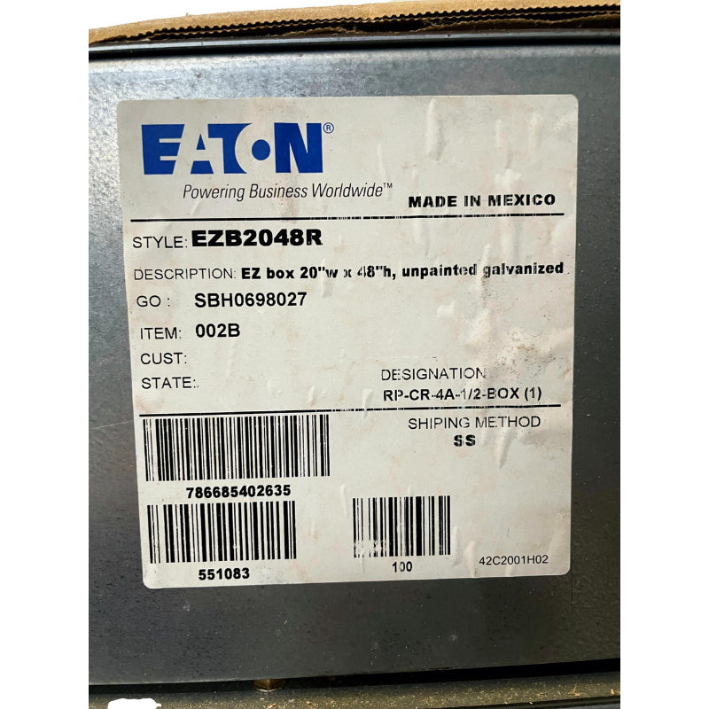 EZB2048R Panelboard Can
