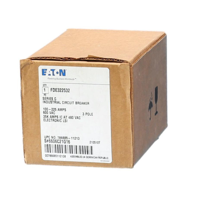 FDE322532 Eaton Electronic Circuit Breaker with Adjustable LSI