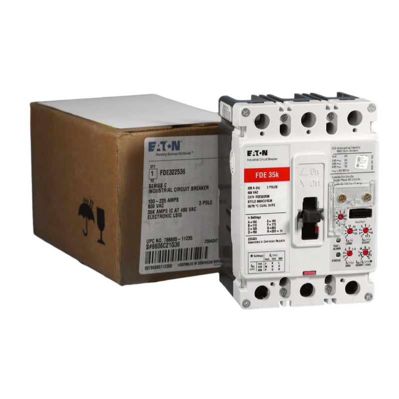 FDE322536 Electronic Circuit Breaker, 35kAIC