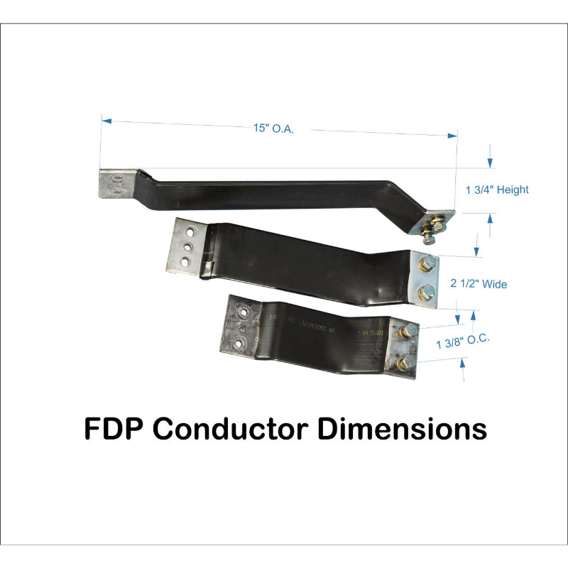 Included -Conductors to mount to bus
