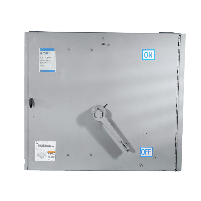 FDP368 Fusible Switch
1200 Amp Rated for 600VAC