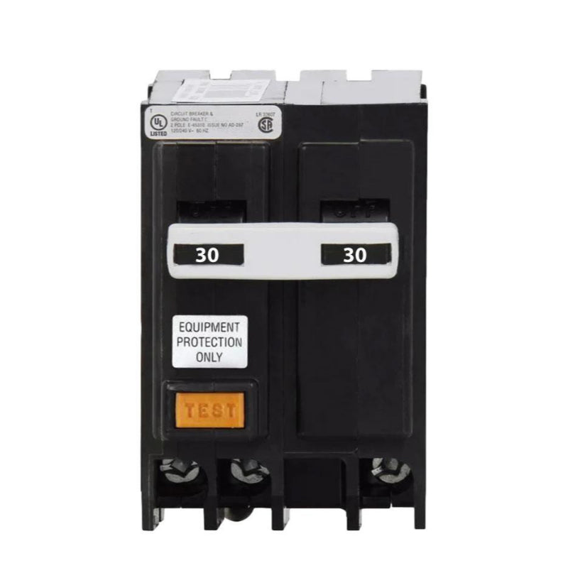 GFEP230
 2 Pole 30A, Equipment Protection
