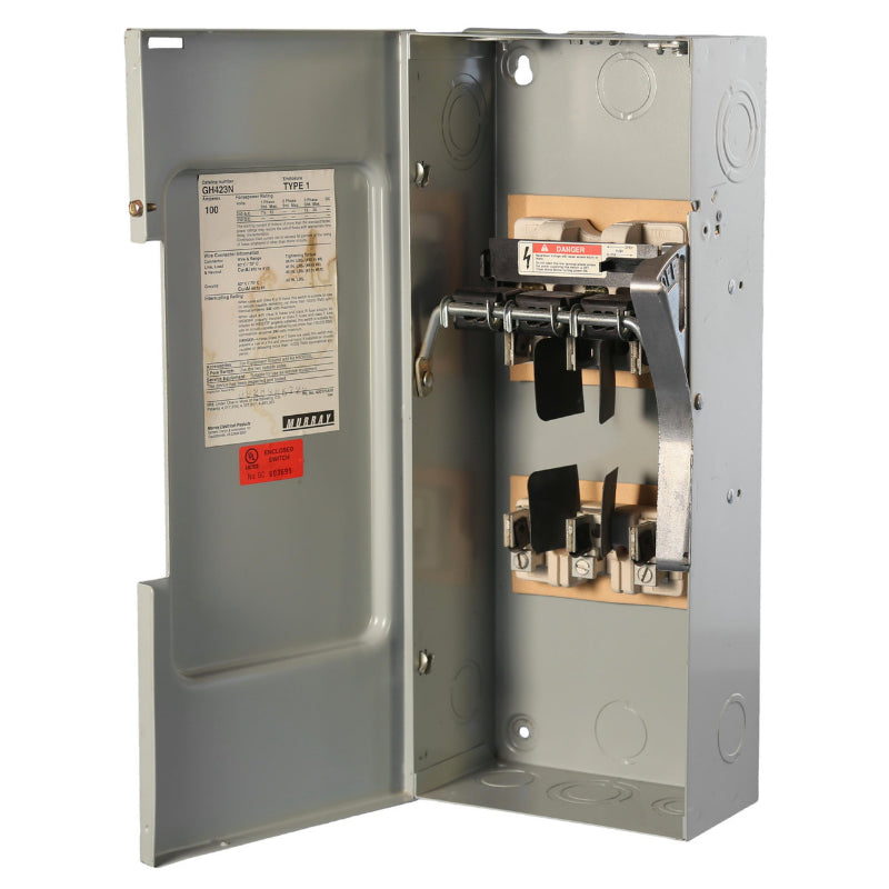 Murray 100A 240V Fusible Safety Switch