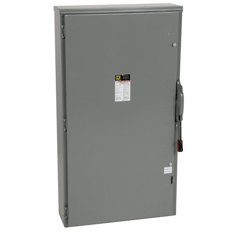 H366R SQUARE D Fusible 600 Amp Safety Switch
Rain Proof