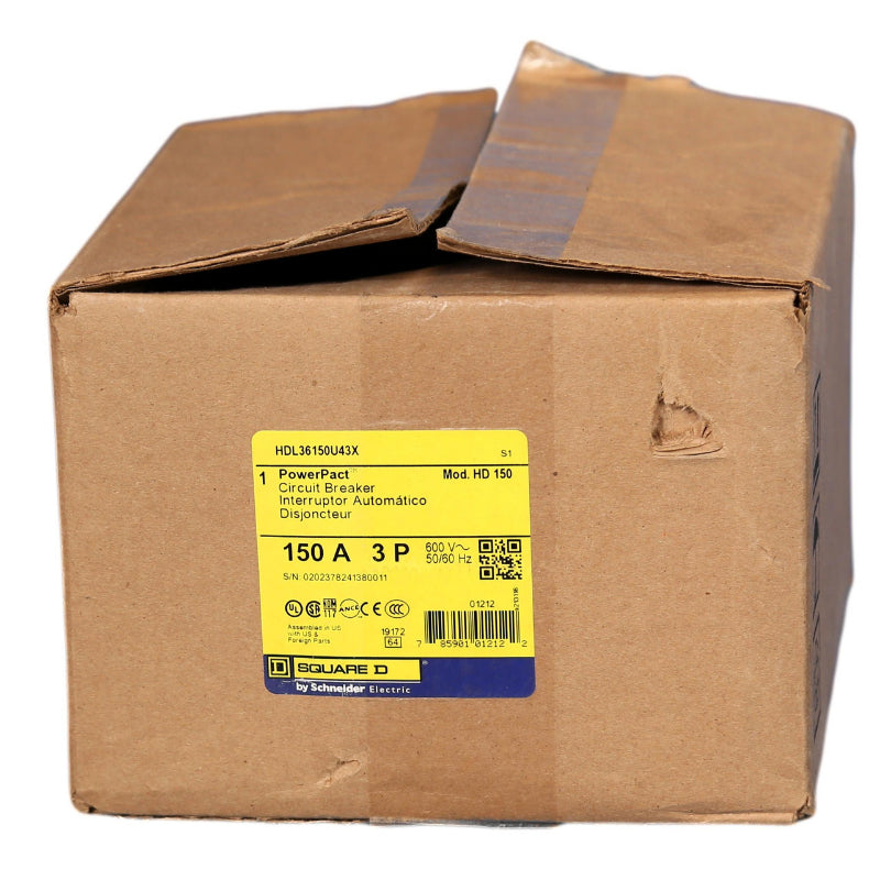 HDL36150U43X 
Lug to Lug