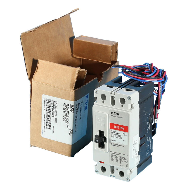 HFD2020C05 Breaker w/1A-1B Alarm Switches RH -New