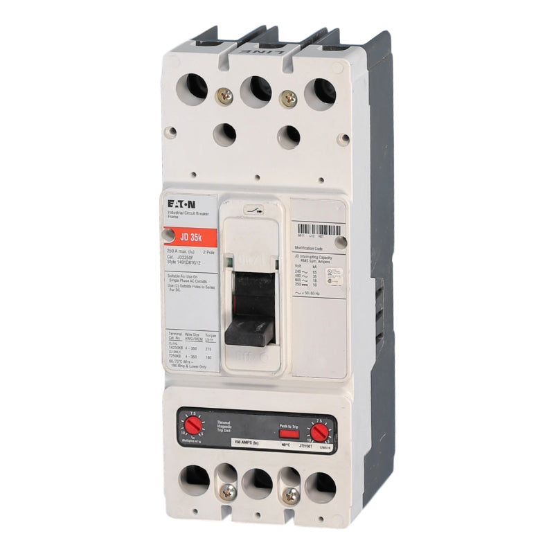 HJD2150
2 Pole Unit 150A