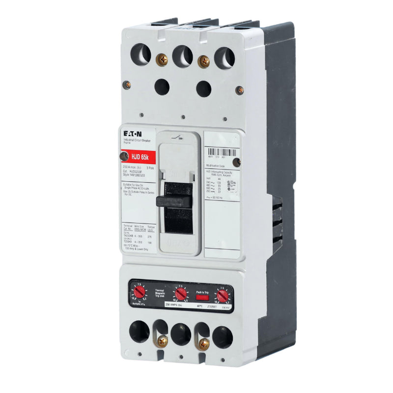 HJD3225 Complete 225A Circuit Breaker
Includes Load Lugs