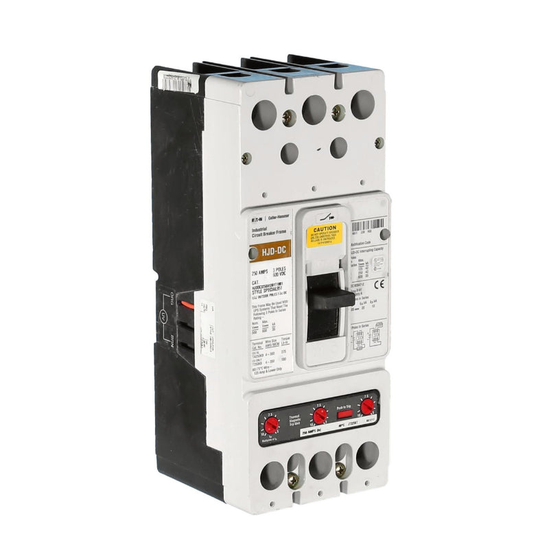 HJDDC3250A1301T1001 Complete DC Rated Circuit Breaker-Original
(Actual Photo of Item) Eaton Series C DC/PvGard complete molded case circuit breaker,