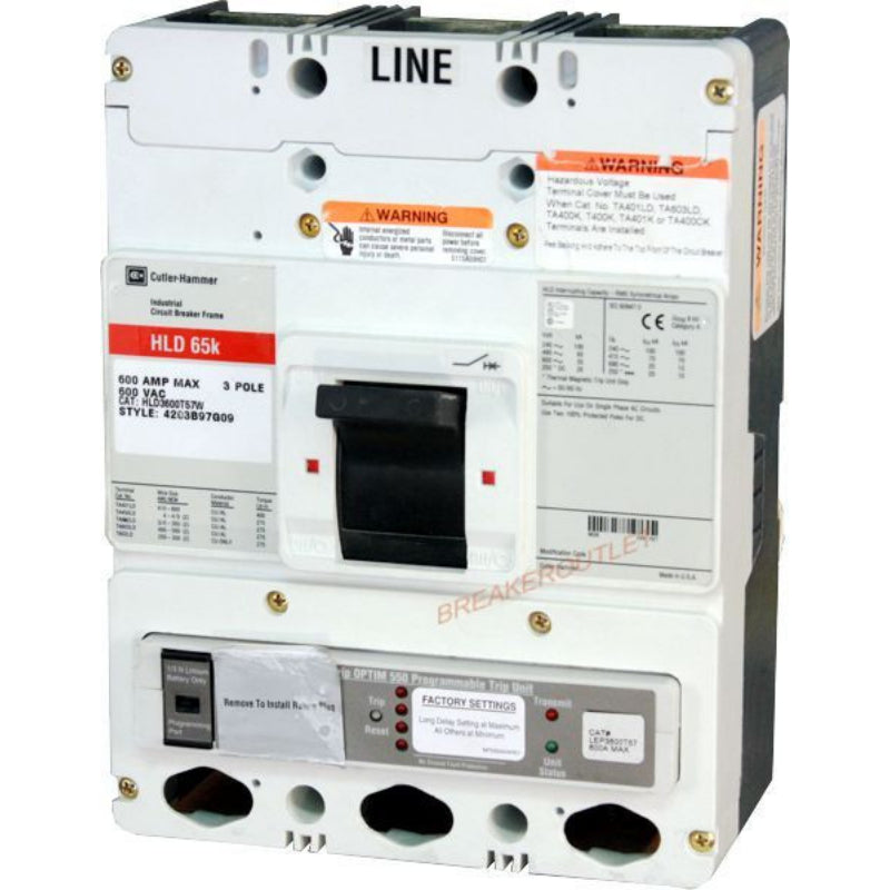 HLD3600T57W This has the OPTIM 550 Programmable Trip Breaker