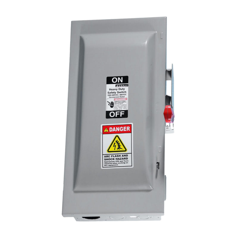 HNN363
Refurbished 100A Fusible, Indoor Safety Switch