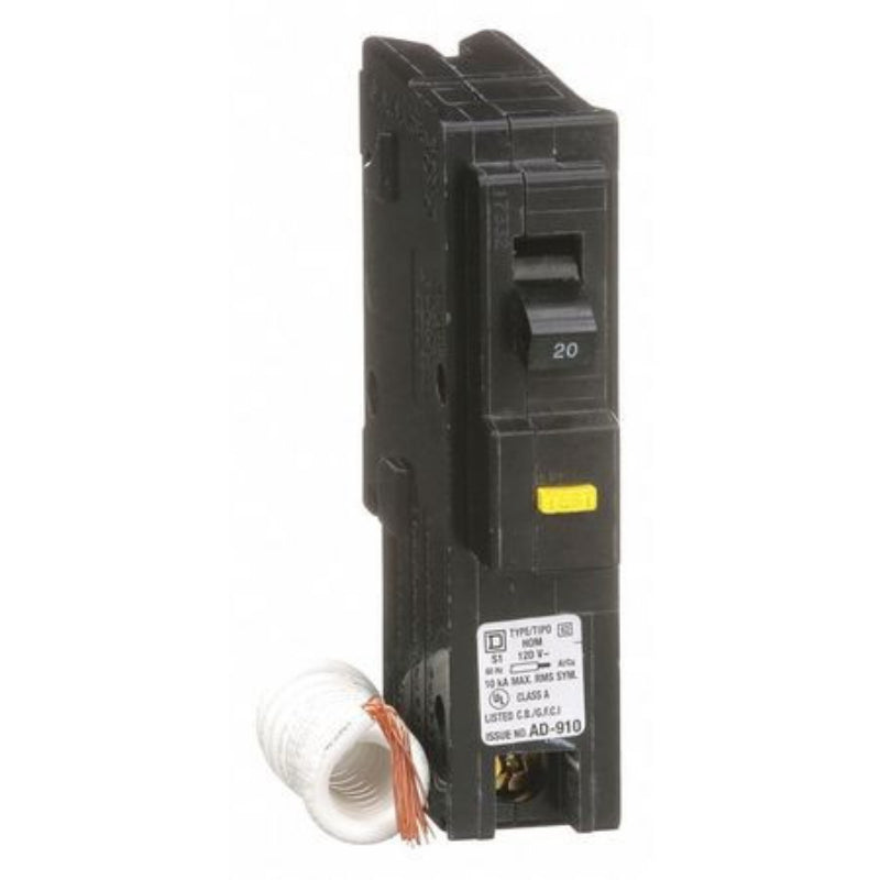 HOM120GFI
GFI Breaker, 1 Pole, 20A