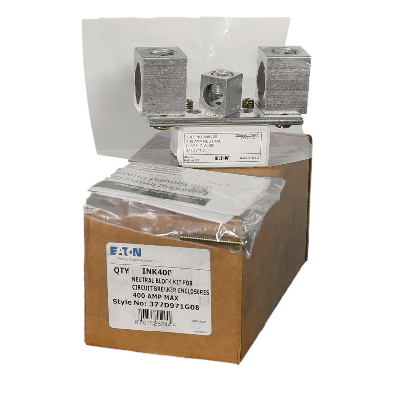 INK400 Neutral Kit Assembly for 400 Amp Circuit Breaker
New