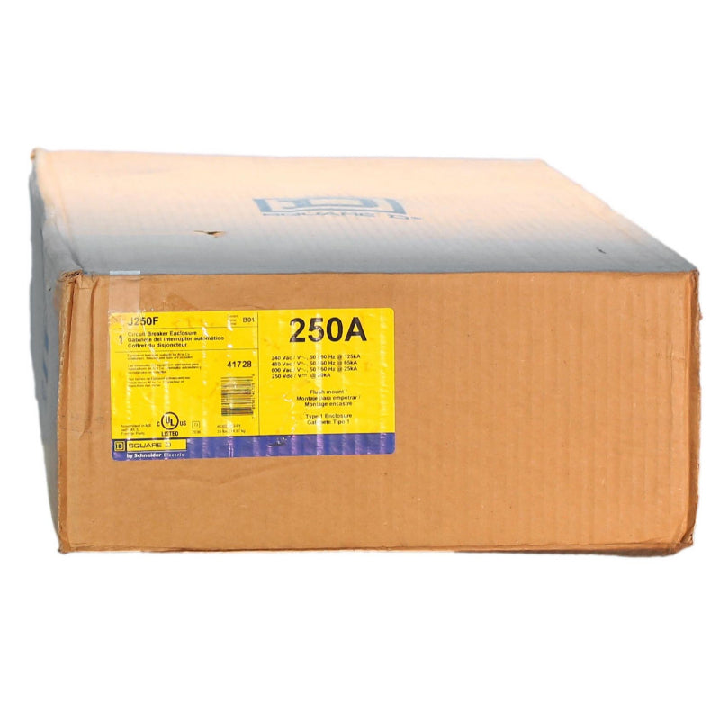 J250F
Breaker Enclosure
Flush