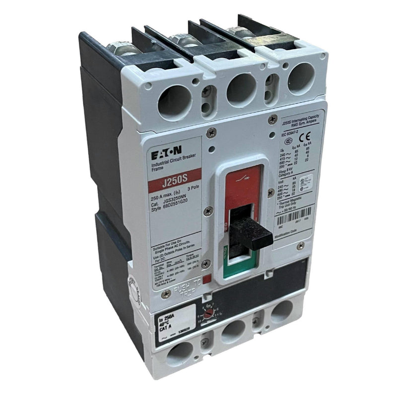 JGS3250FAG
250A Thermal Magnetic Trip