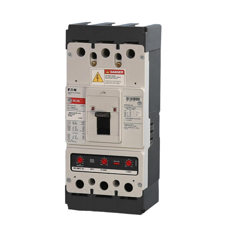 KD3400 400 Ampere
(Complete Circuit Breaker with Trip Unit)
