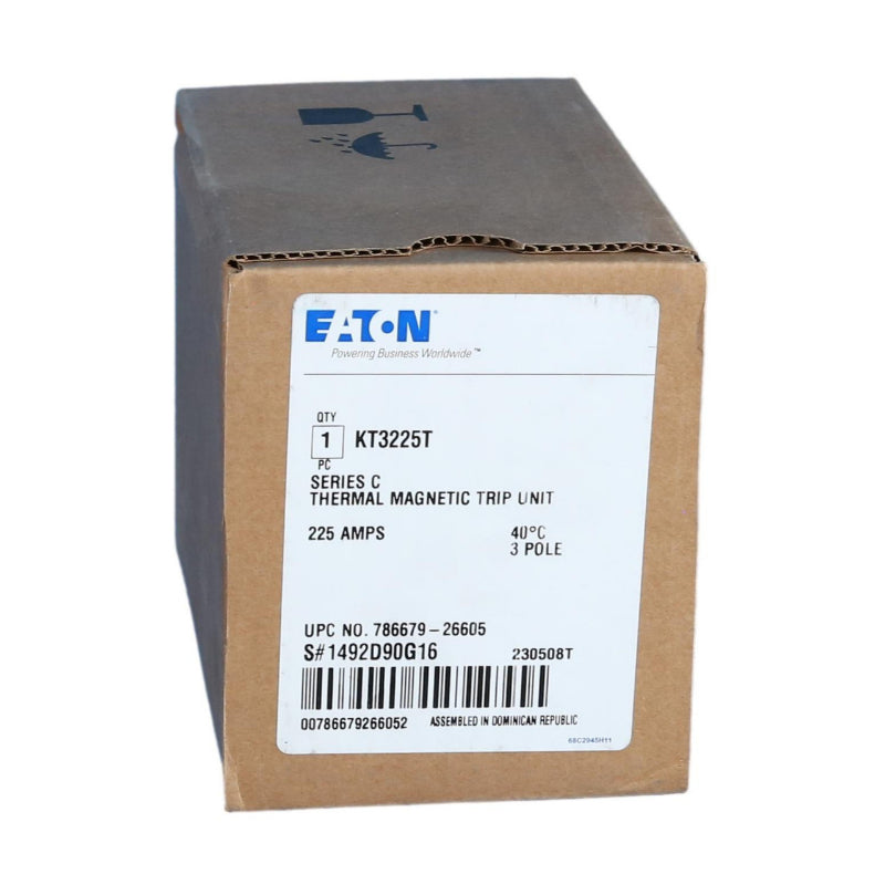 KT3225T Trip Unit
225A Field Installable