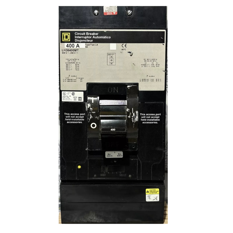 LH36400MT
400A, Reverse Feed Configured