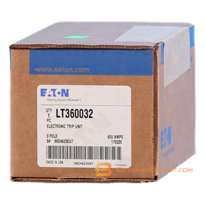 LT360032 Eaton 310 LSI Electronic Trip Unit 600A
