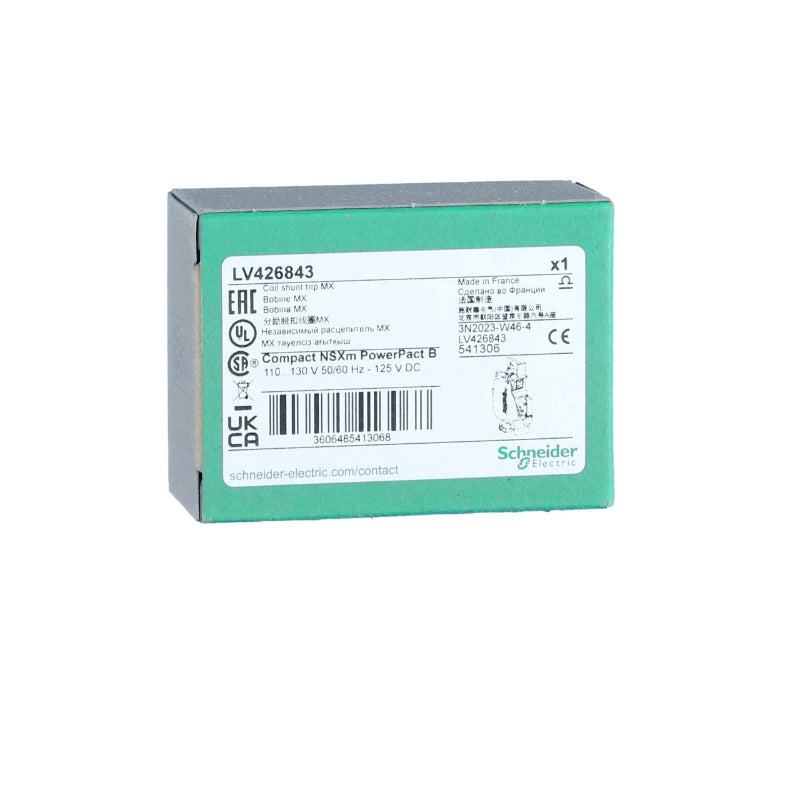 Cat. No. LV426843
Shunt Trip Accessory110/130VAC