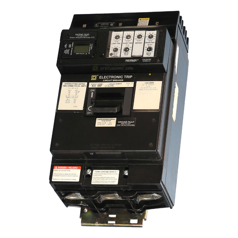LX36400G
Micrologic Circuit Breaker w/Ground Fault Detection