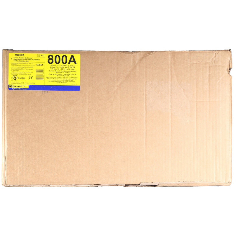 800 Amp Circuit Breaker Weather Proof Enclosure
NIB