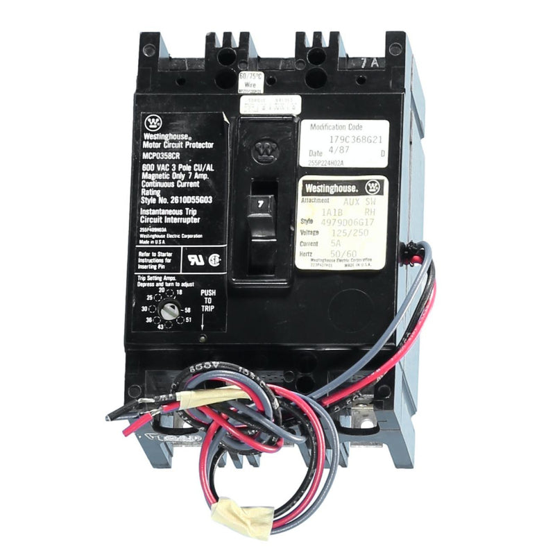 MCP0358R 7A MCP by Westinghouse