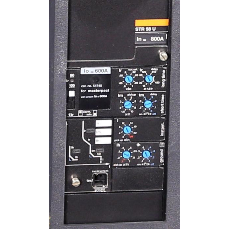 MP08H1 Square D 800 Amp Merlin Gerin Circuit Breaker New Surplus w/LSIG