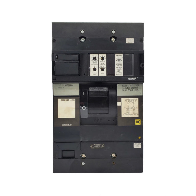 MXF36600G
600A Rating Plug Installed (Can be changed out for other Amperage need)