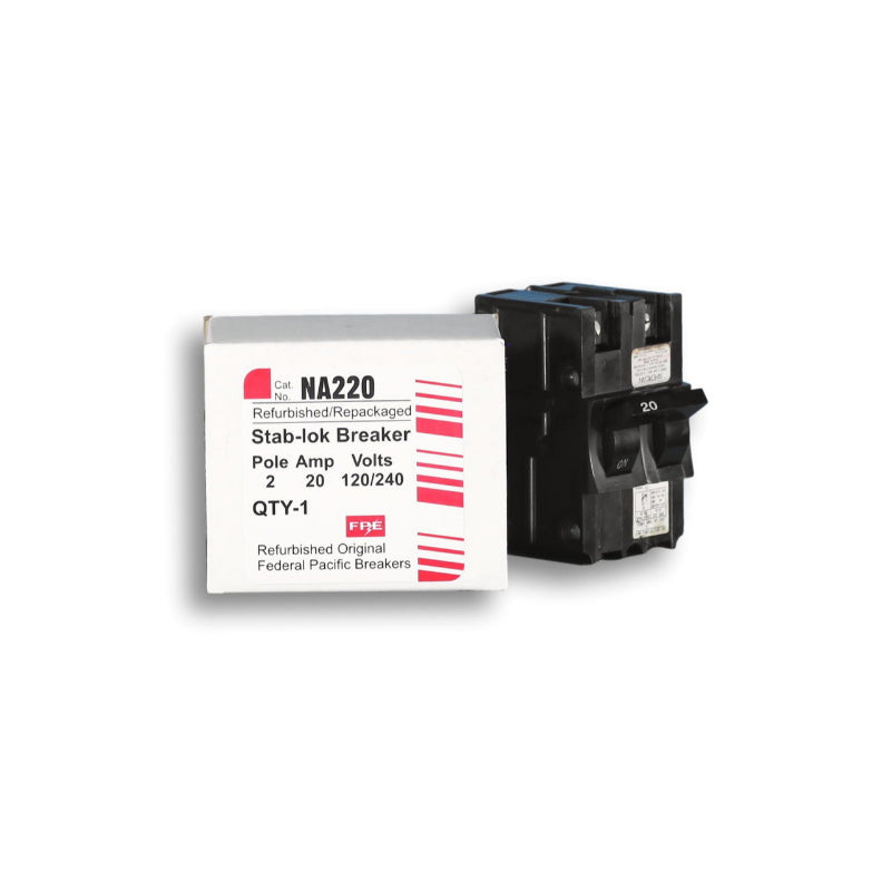 NA220 Stab Lok Circuit Breaker
20A, 2 Pole -New OEM