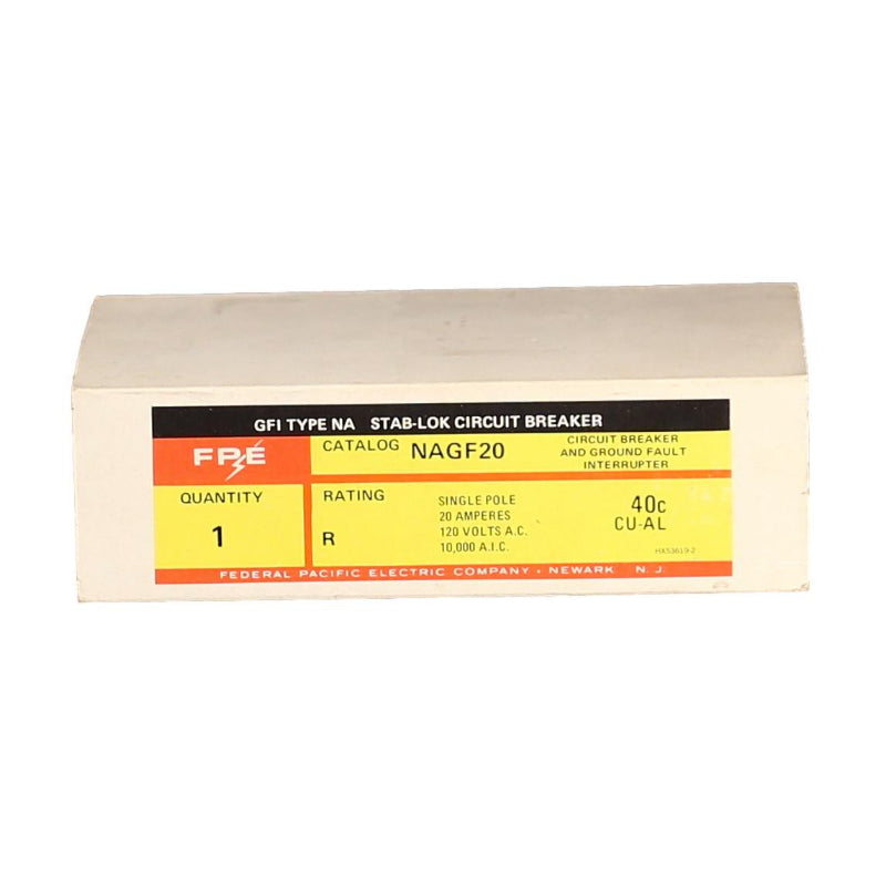 NAGF20 Stab-Lok Ground Fault Circuit Breaker