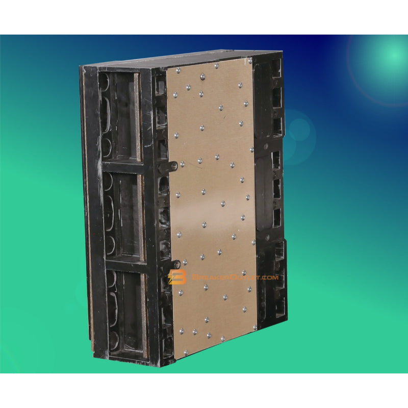 View of back of case