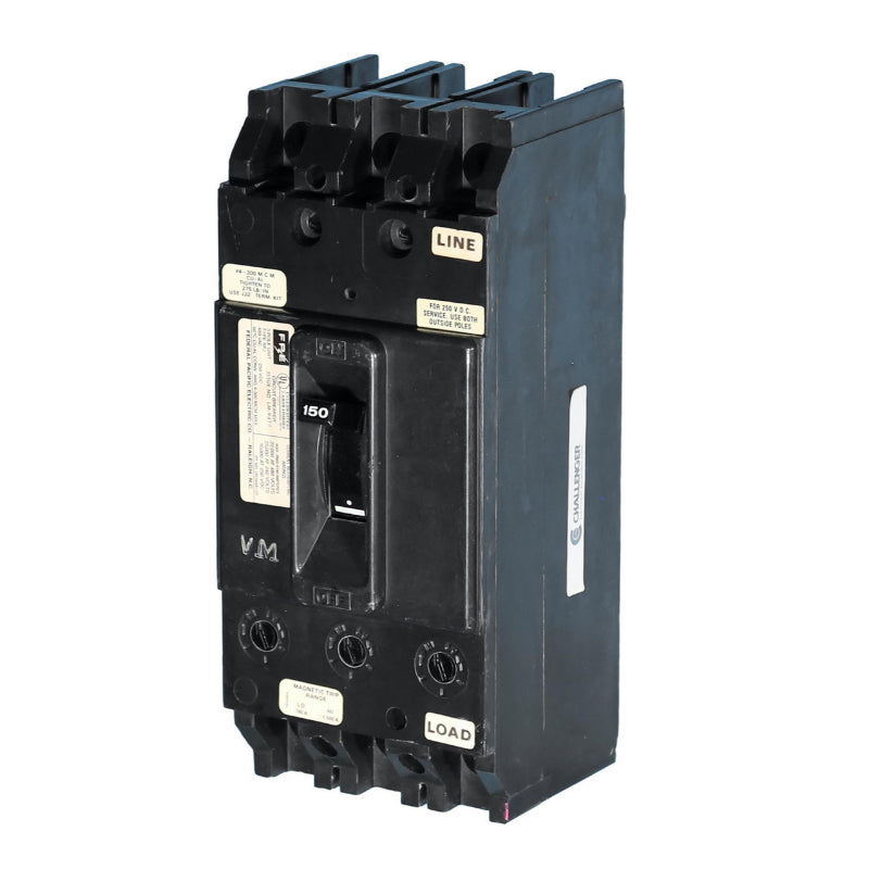 NFJ631150
150 Amp Original FPE Industrial Circuit Breaker