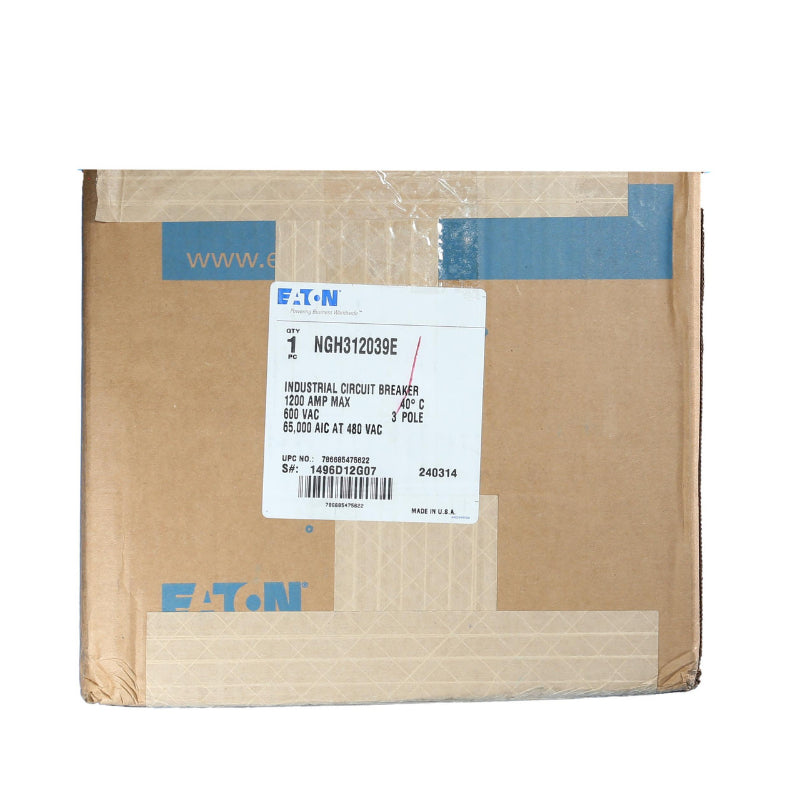NGH312039E Eaton 1200A Circuit Breaker with 310+ALSIG Trip