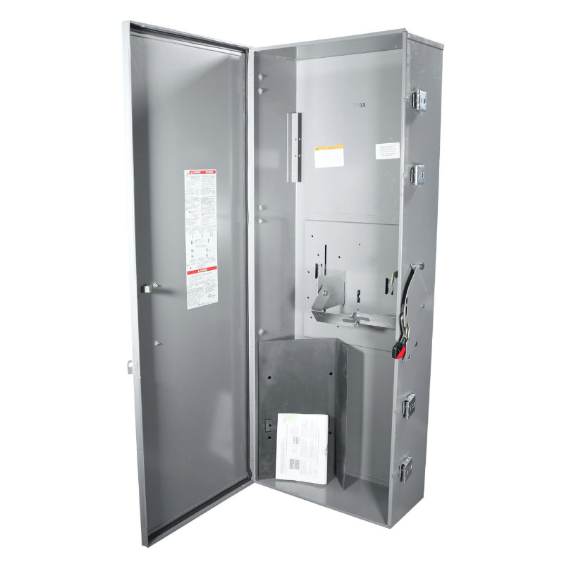 P1200AWK Indoor 1200A Circuit Breaker Enclosure
Use MG, MJ 800A
Use PG, PJ, PL 1200A